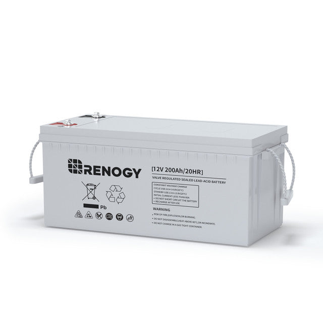 Renogy Deep Cycle AGM Battery 12 Volt 200Ah