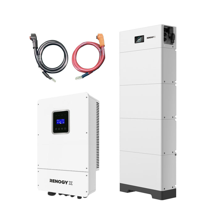 Renogy Off-Grid Power Storage Solution Kit 10 kWh/15 kWh/20 kWh Power Package