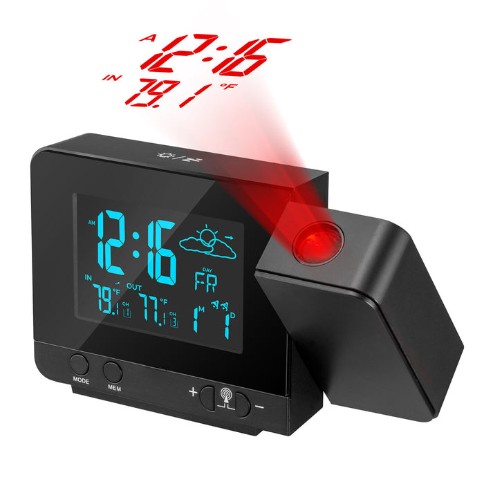 Renogy Dr. Prepare Projection Alarm Clock 001 DPWS-OUT-001-US