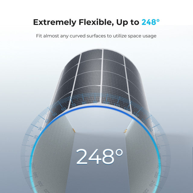 Renogy 50 Watt 12 Volt Flexible Monocrystalline Solar Panel