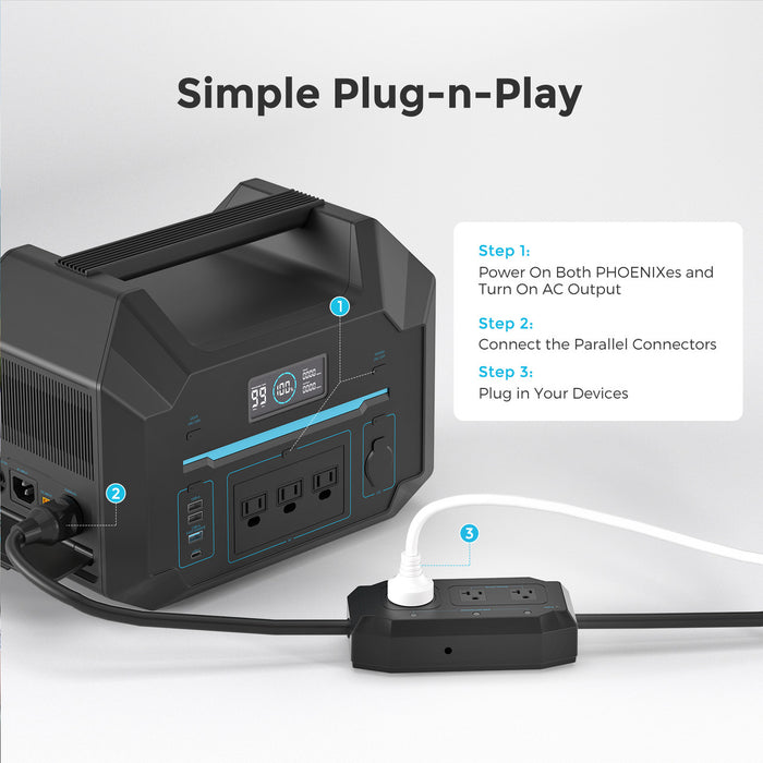 Renogy 30A Single Phase Parallel Kit