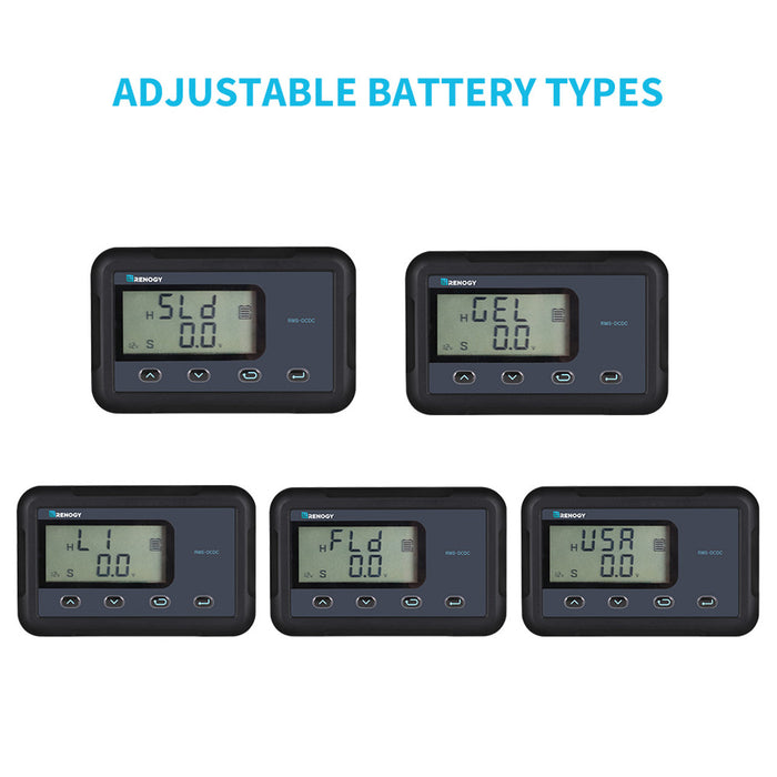 Renogy Monitoring Screen for DC-DC MPPT Battery Charger Series