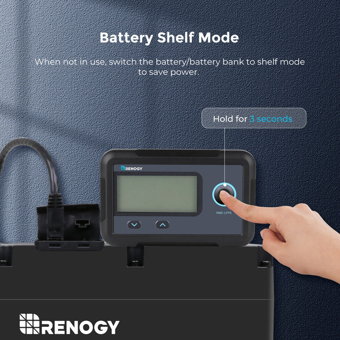 Renogy Monitoring Screen for Smart Lithium Battery Series