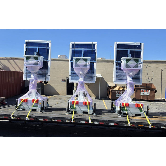 BackStreet Surveillance Solar-Guard Security Camera Tower