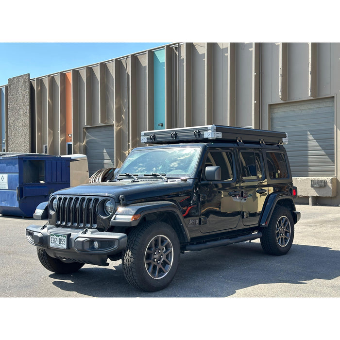Dirtbox Overland Jeep Wrangler Roof Top Tent | Low Profile Rackless RTT