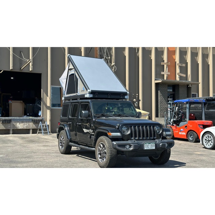 Dirtbox Overland Jeep Wrangler Roof Top Tent | Low Profile Rackless RTT