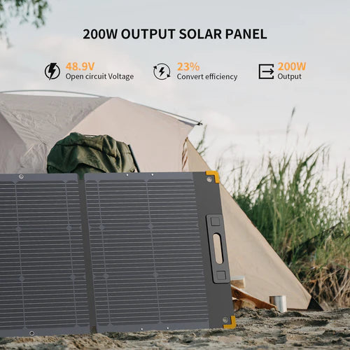 Pecron PV200 200W Portable Solar Panel Waterproof IP67