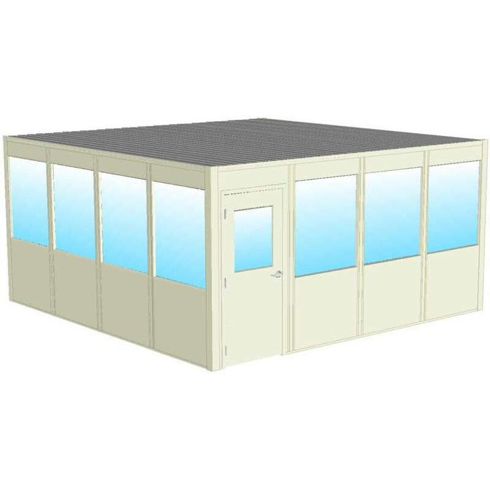 National Partitions In-Plant Modular Office 16x16x9-high