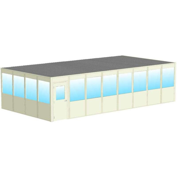 National Partitions In-Plant Modular Office 16x32x9-high