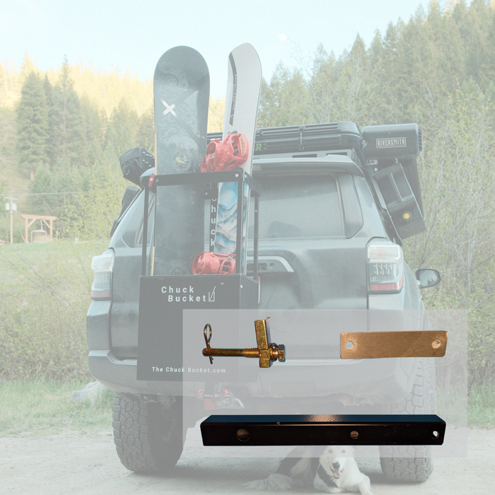 Chuck Rack 1-1/4" Hitch Adaptor Kit