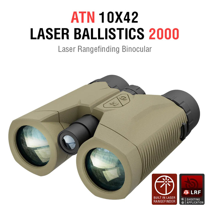 ATN 10X42 LRF 2000 Rangefinder Binoculars