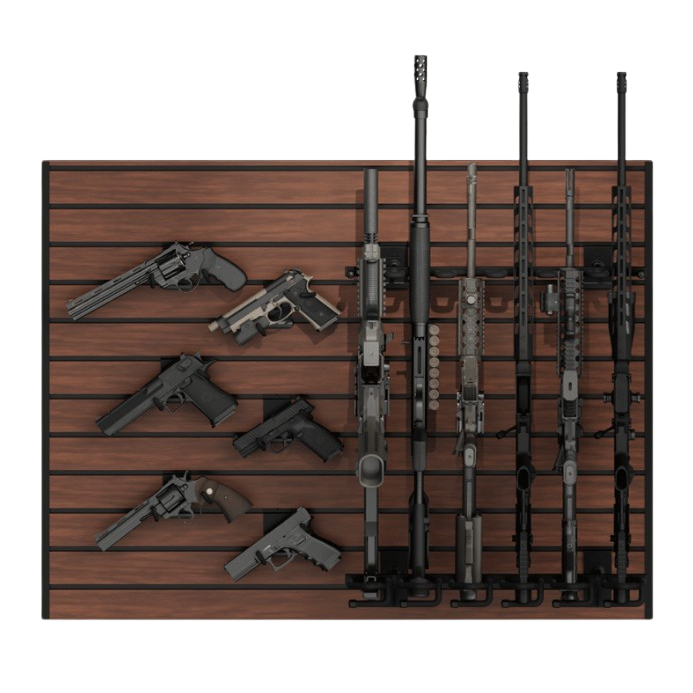 Hold Up Displays HD103 Gun Wall Bundle