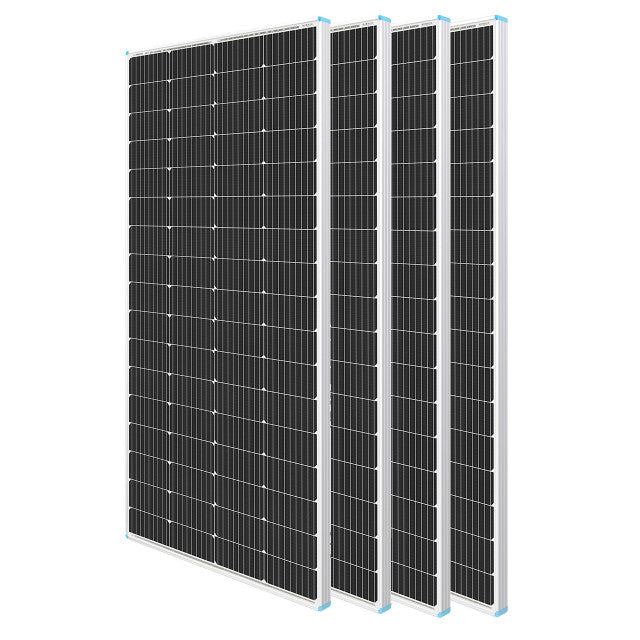 Renogy 4 Pieces 200 Watt 12 Volt Monocrystalline Solar Panel