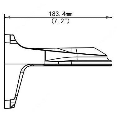 BackStreet Surveillance CS-M6 Wall Mount