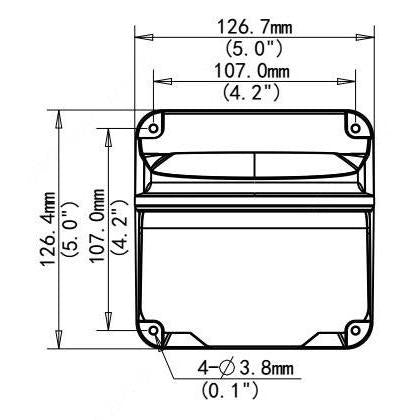 BackStreet Surveillance CS-M6 Wall Mount