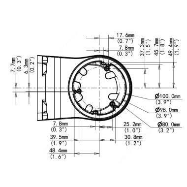 BackStreet Surveillance CS-M6 Wall Mount