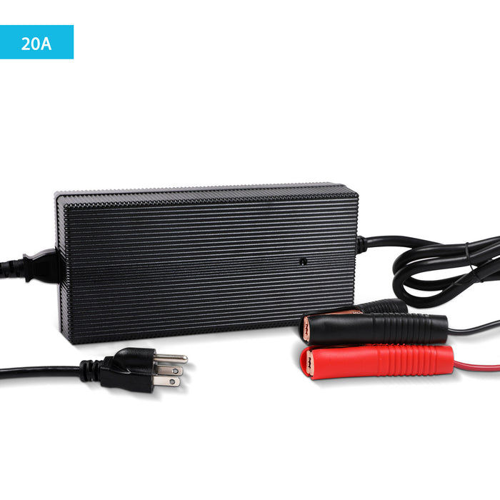 12V 20A AC-to-DC LFP Portable Battery Charger