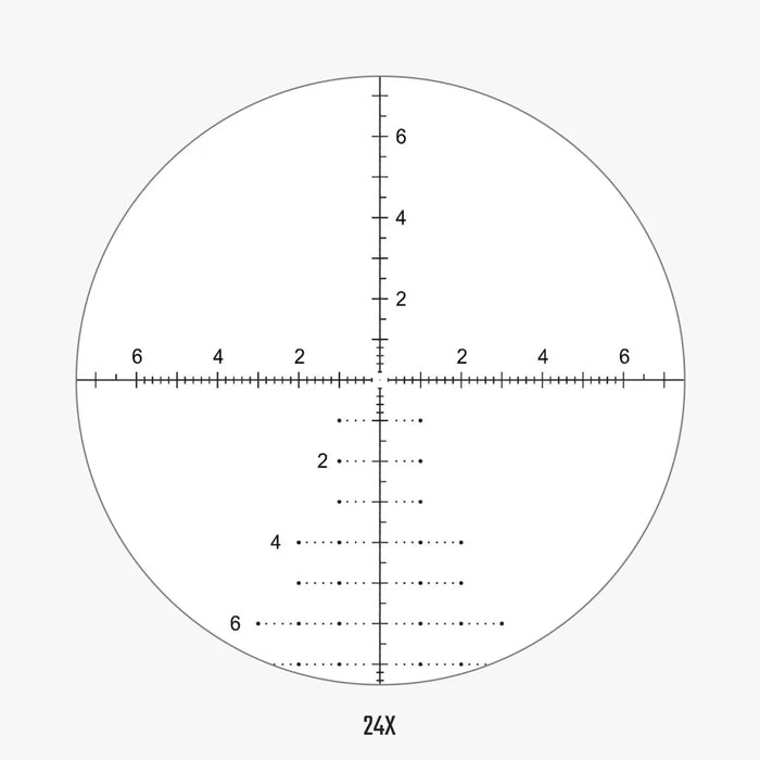 Athlon Optics Midas TAC HD 6-24x50 Rifle Scope