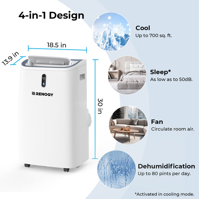 Renogy 14000 BTU Portable Air Conditioner