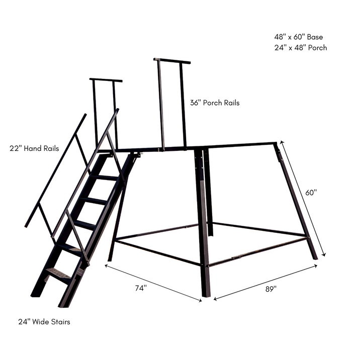 Dillon Manufacturing 5' Universal Deer Blind Tower