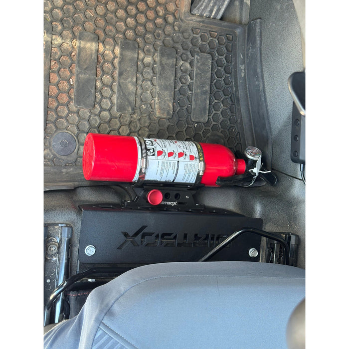 Dirtbox Overland INEOS Grenadier & Quartermaster Under-Seat Quick-Release Fire Extinguisher Mount