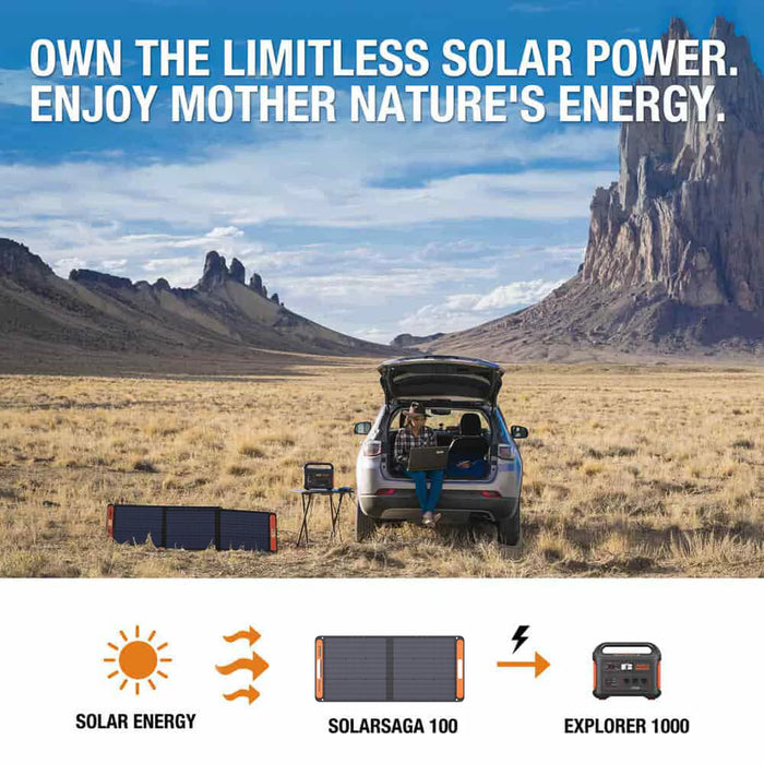 Jackery Explorer 1000 Solar Generator