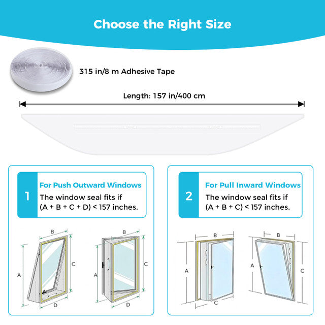 Renogy Window Seal Kit for Portable AC