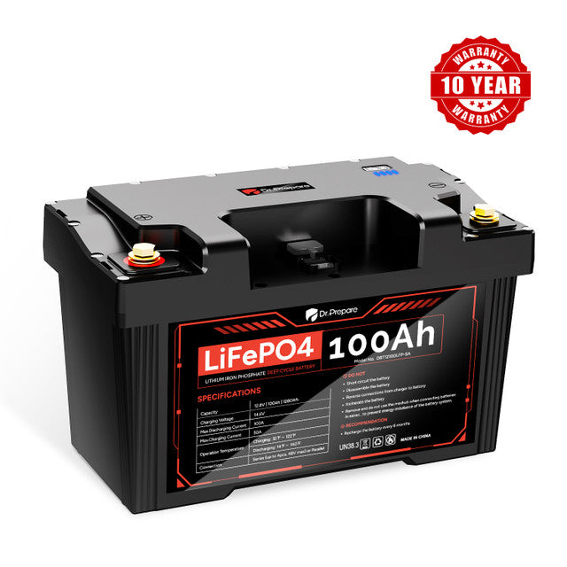 Renogy Dr.Prepare 2-in-1 PowerMax LiFePO4 Battery and Portable DC Power Station