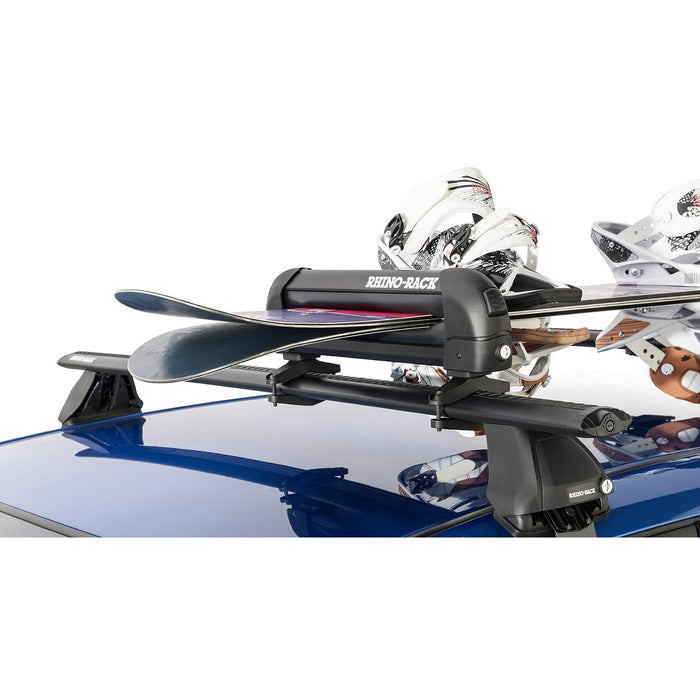 Rhino-Rack Ski and Snowboard Carrier - 3 skis or 2 snowboards