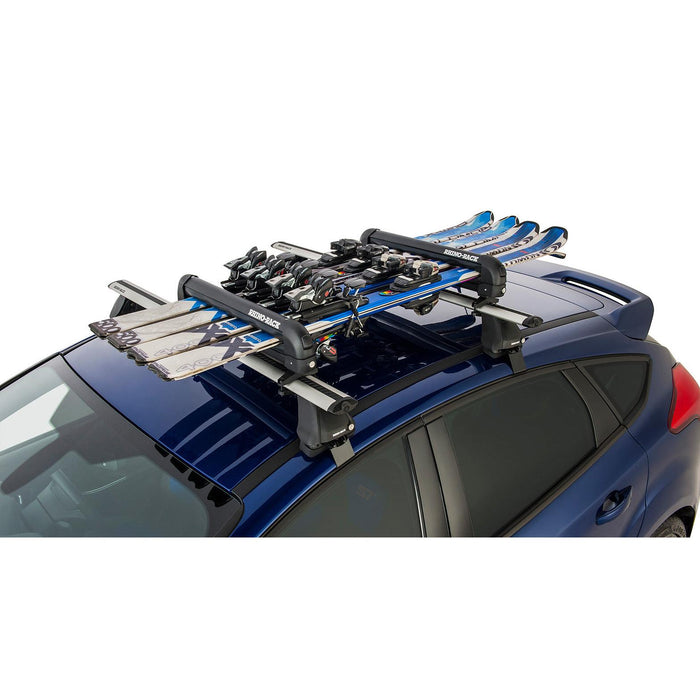 Rhino-Rack Ski and Snowboard Carrier - 4 Skis or 2 Snowboards