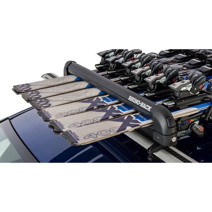 Rhino-Rack Ski and Snowboard Carrier - 6 Skis or 4 Snowboards