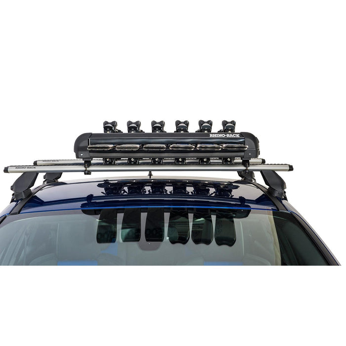 Rhino-Rack Ski and Snowboard Carrier - 6 Skis or 4 Snowboards