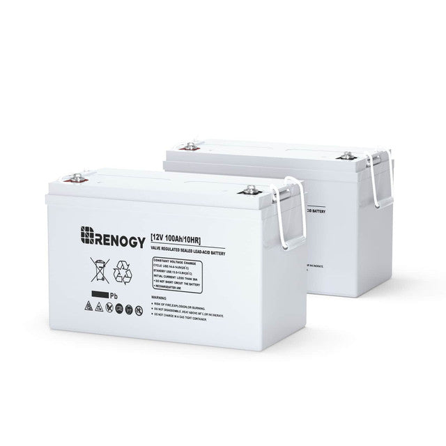 Renogy Deep Cycle AGM Battery 12 Volt 100Ah