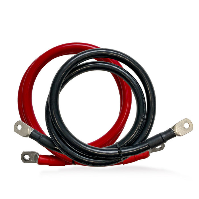 Renogy Battery Inverter Cables for 3/8 in Lugs