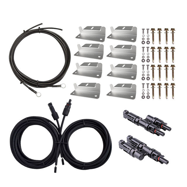 Renogy Accessories and Cables Kit for 100/200/400 W modul