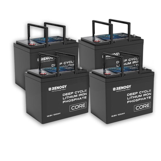 Renogy 12V 100Ah Core Series Deep Cycle Lithium Iron Phosphate Battery