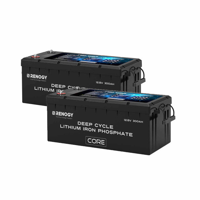 Renogy 12V 300Ah Core Series Deep Cycle Lithium Iron Phosphate Battery w/Self-Heating