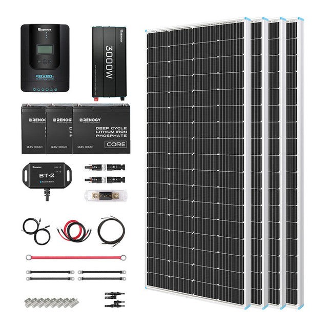 Renogy 800W 12V General Off-Grid Solar Kit