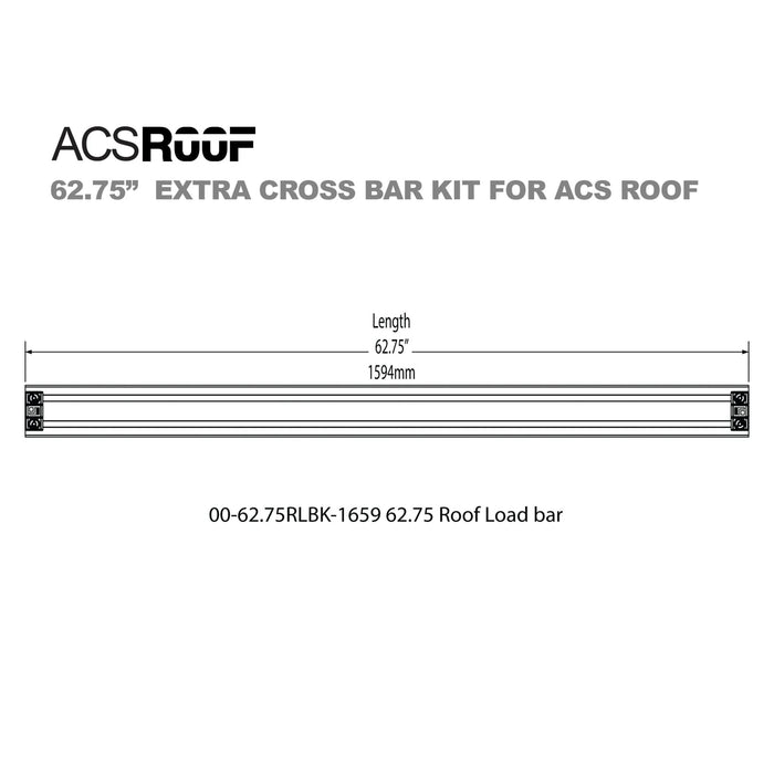 Leitner Designs ACS Roof Platform Rack - Extra Load Bar Kit