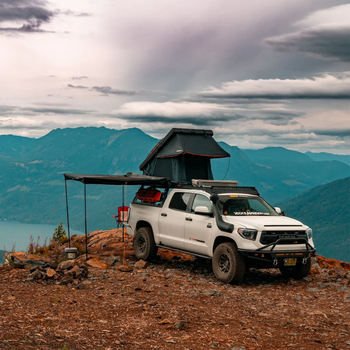 the best roof top tent OPENROAD Aluminium Hard Shell Roof Top Tent-PeakRoof LT Series, Standard Shipping