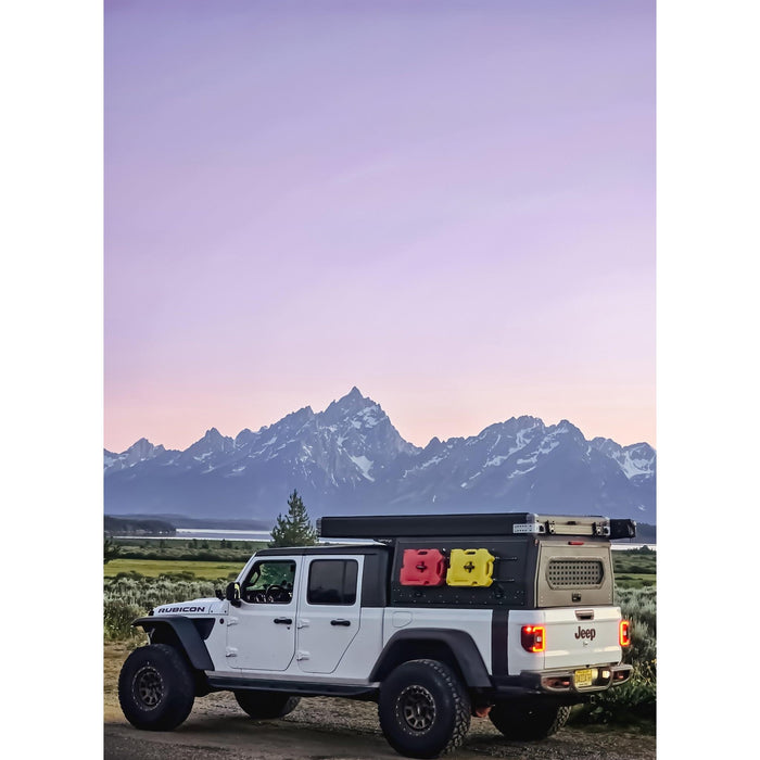 Dirtbox Overland Canopy Camper – Modular Truck Camper Shell / Topper for Mid-Size & Full-Size Trucks (Tacoma, Rivian, Tundra, F-150, Quatermaster, Gladiator, Ram, Silverado)