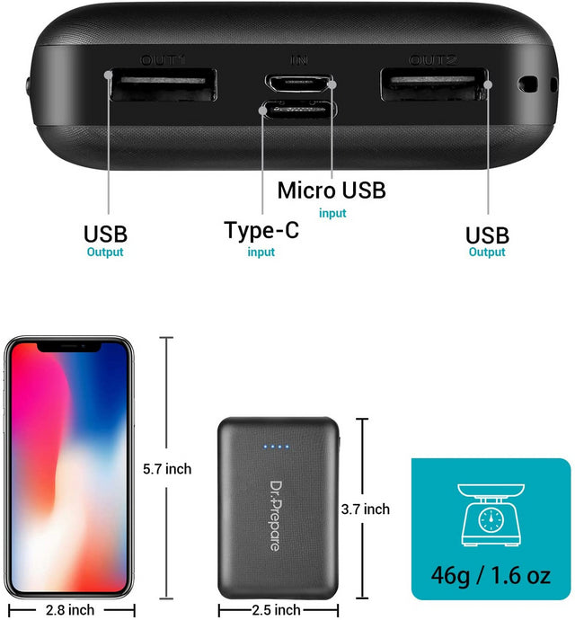 Renogy Dr. Prepare Portable Charger 10000mAh for Heated Vest/Jacket