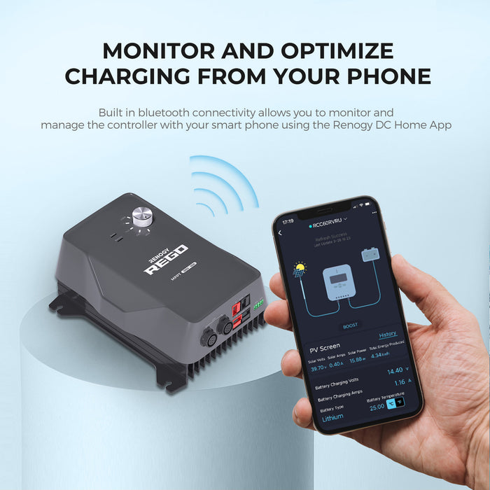 Renogy REGO 12V 60A MPPT Solar Charge Controller