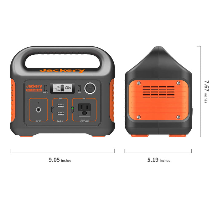 Jackery Explorer 240 Portable Power Station — Ironclad Sentry Jackery Explorer 240 Portable Power Station — Ironclad Sentry