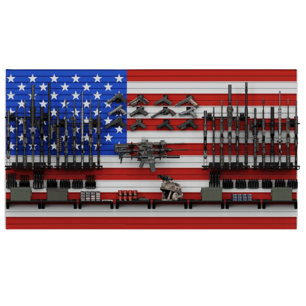 Hold Up Displays HD116-F Patriot Wall Display Package