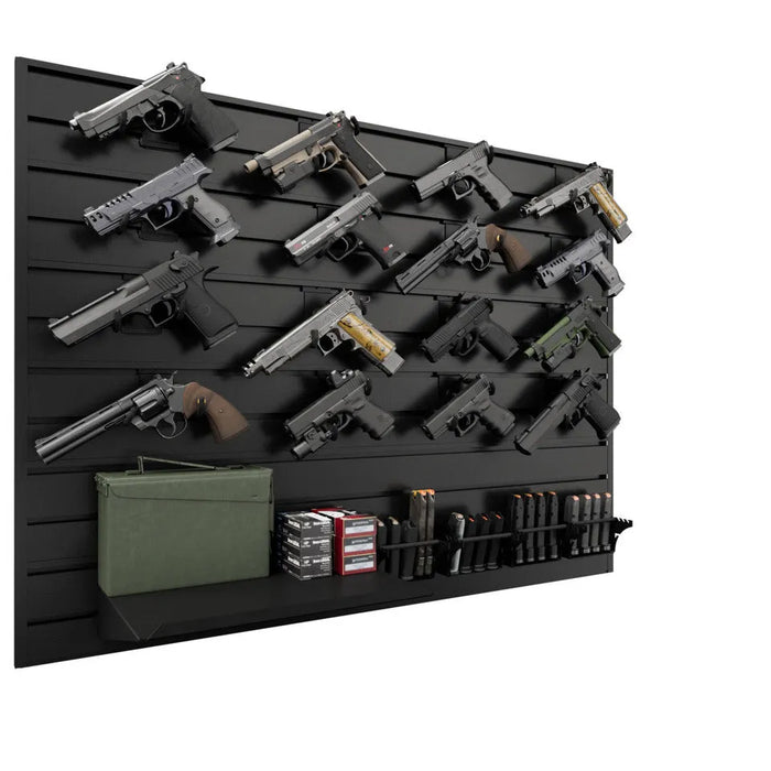 Hold Up Displays HD109 16 Pistol Gun Wall Bundle