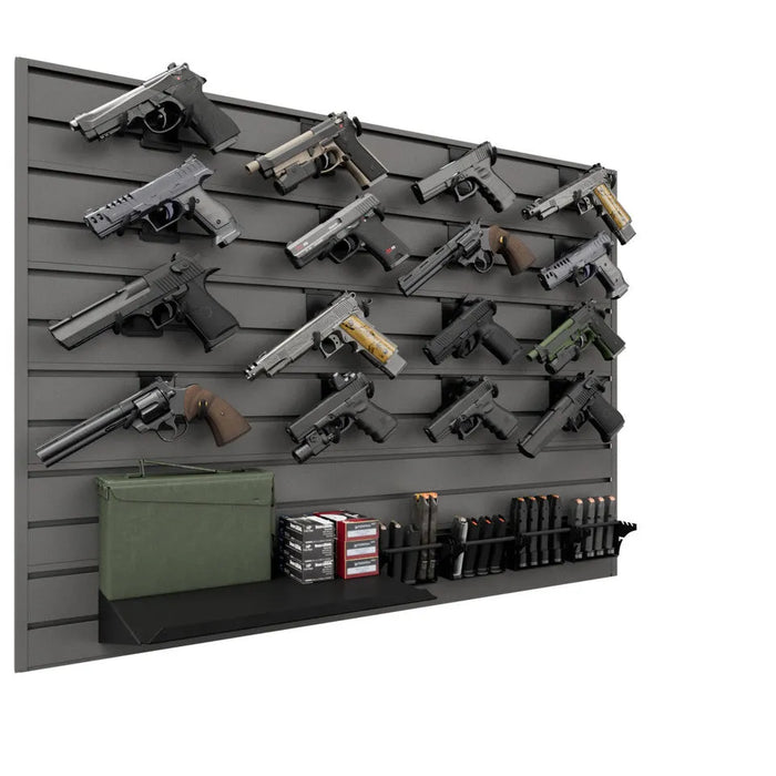 Hold Up Displays HD109 16 Pistol Gun Wall Bundle