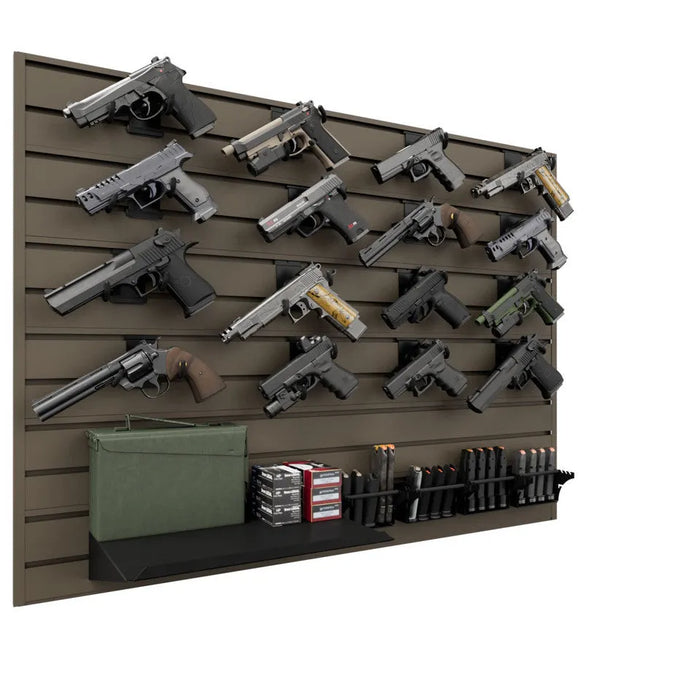 Hold Up Displays HD109 16 Pistol Gun Wall Bundle