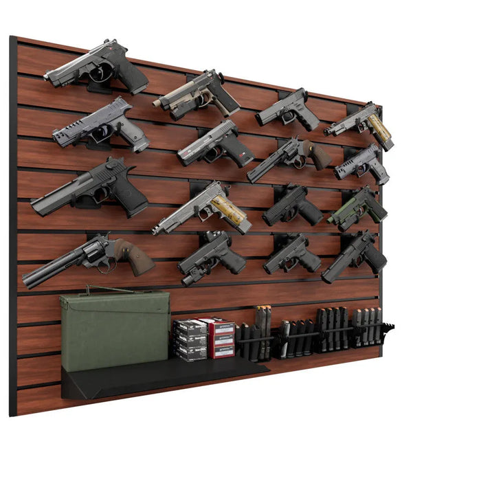 Gun Racks Hold Up Displays Gun Rack Slatwall Rifle And Pistol Modular ...