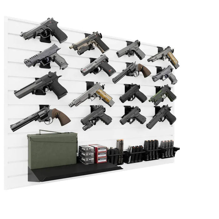 Hold Up Displays HD109 16 Pistol Gun Wall Bundle